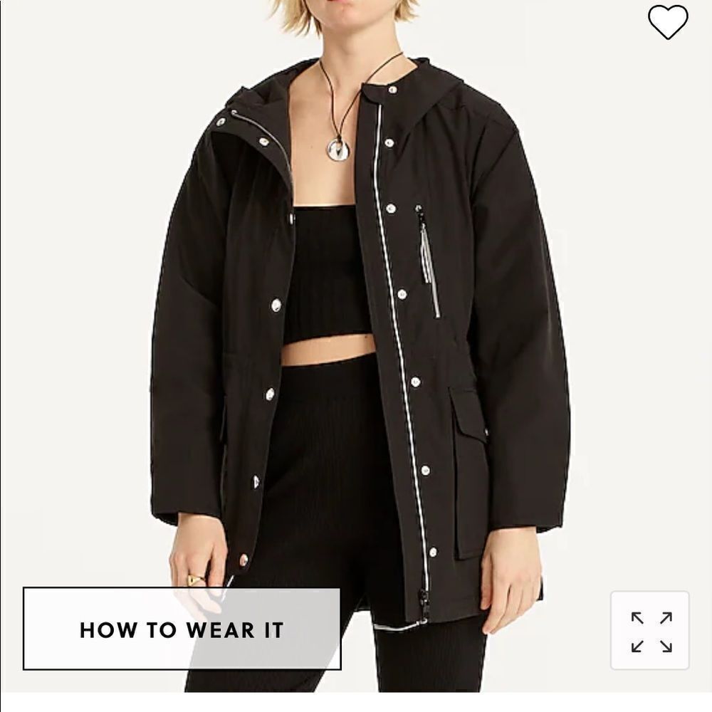 J. Crew Relaxed perfect lightweight jacket* - Picture 3 of 5